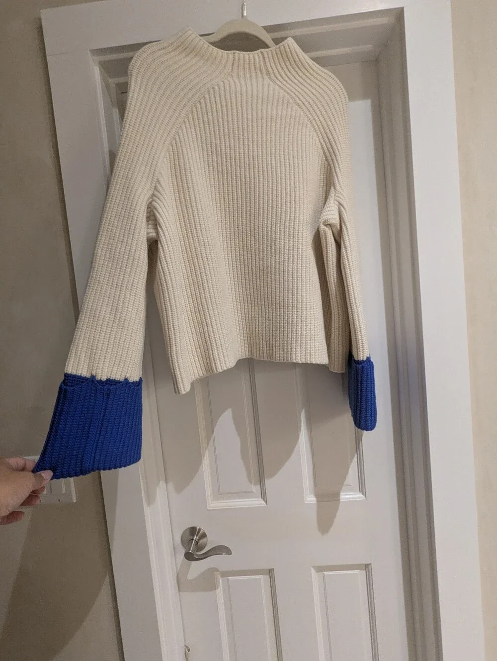 Tory Burch Ribbed Knit Sweater XL